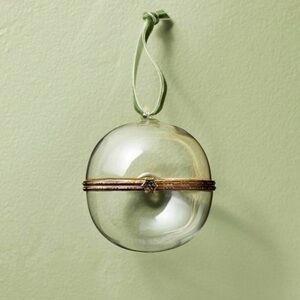 Smooth Hinged Glass Christmas Tree Ornament - Hearth & Hand with Magnolia